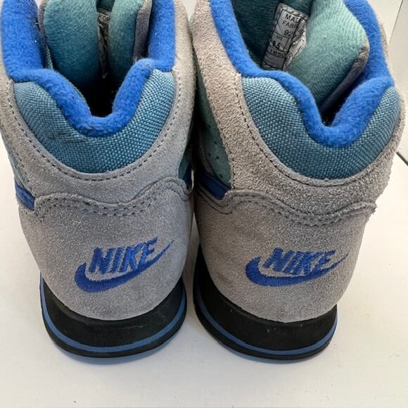 VTG 90s Nike Caldera ACG Hiking Sneaker Women's 8.5 Gray Blue High Top Boot - Picture 3 of 8